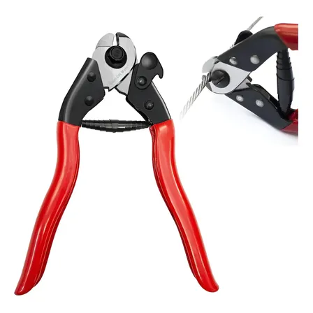 Alicate Corta Cabos De Aço Até 5/32 Polegada Vermelho