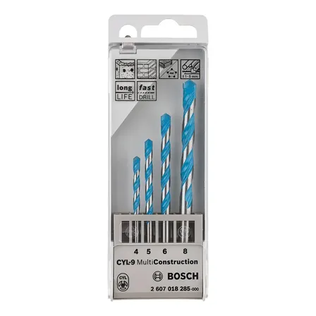 Jogo De Brocas Bosch Cyl-9 Multi Material