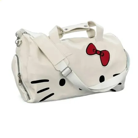 Qaw Sle L+ Bolsa De Viagem Hello Kitty Kawaii Weekender