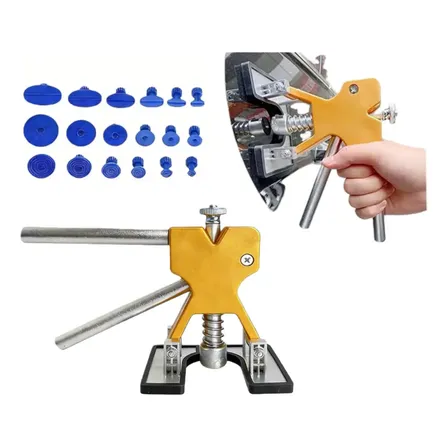 Kit Ventosas Martelinho Tira Amassado Carro Reparo C/18