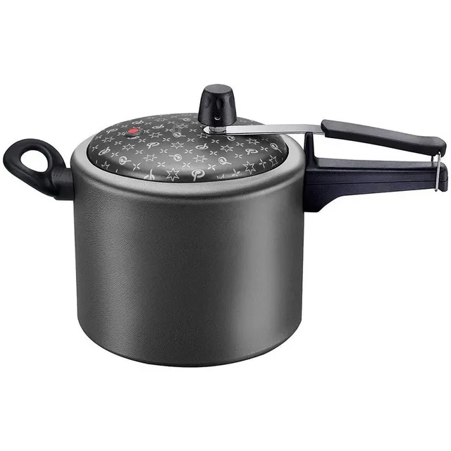 Panela De Pressão Antiaderente 4,5 Litros Panelux Magnific Cinza