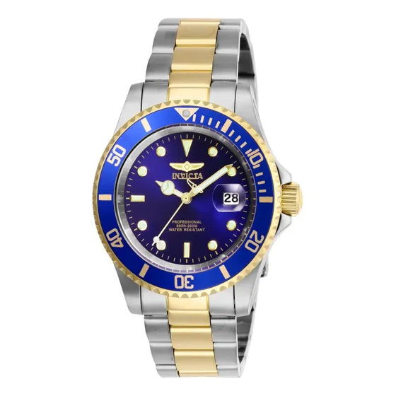 Relógio Masculino Invicta Pro Diver 26972 Em Ouro, Aço Steel