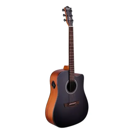 Violão Tagima Folk Dreadnought Metropolis Bluetooh Efeito Orientação Da Mão Destro Preto