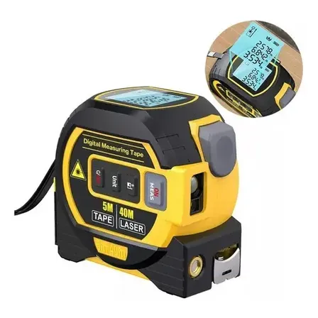 .. Telêmetro A Laser Com Visor Digital Multifuncional 3 Em 1
