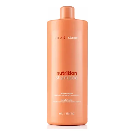 Braé Stages Nutrition Shampoo 1000ml Nutrição Profunda