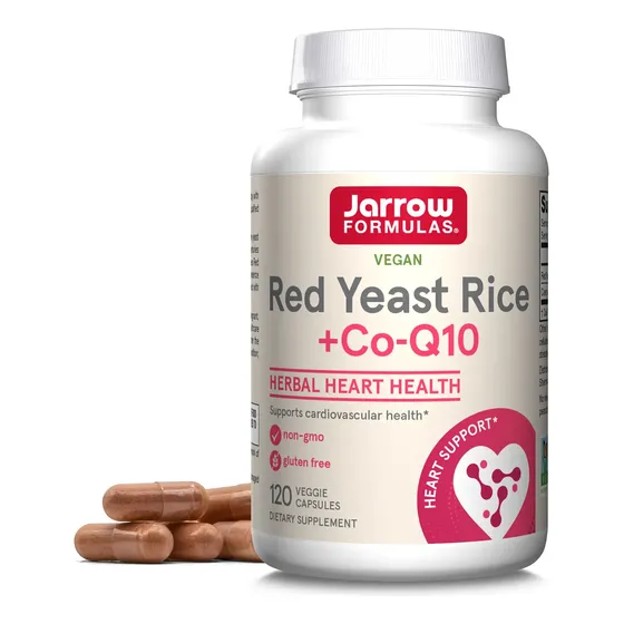Suplemento Jarrow Formulas Red Yeast Rice 1200 Mg E Co-q10 1