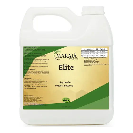 Fungicida E Bactericida Elite - Frasco 1l