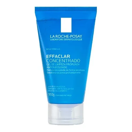 Gel De Limpeza Profunda La Roche-posay Effaclar Concentrado Com 150g Oleosa Dia/noite