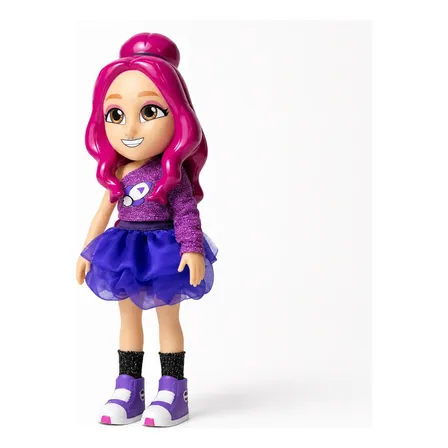 Boneca Katlen Musical Dos Rosa Youtuber Infantil 25cm