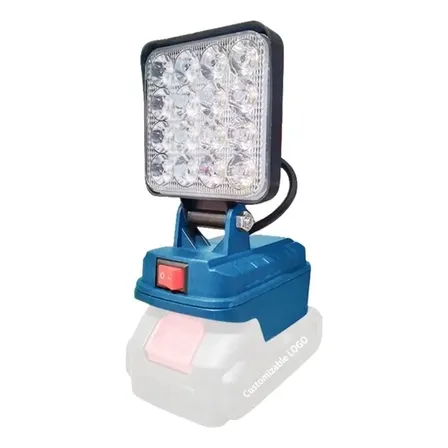 Luz De Trabalho Led Universal Com Carregamento Usb Para Bate