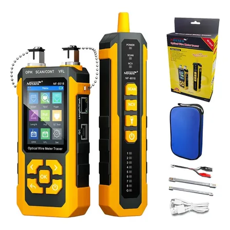 Testador De Cabos Ópticos Noyafa Nf-8518 Com Localizador