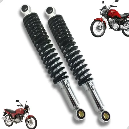 Par Amortecedor Honda Titan Fan Start 125 150 160 Preto