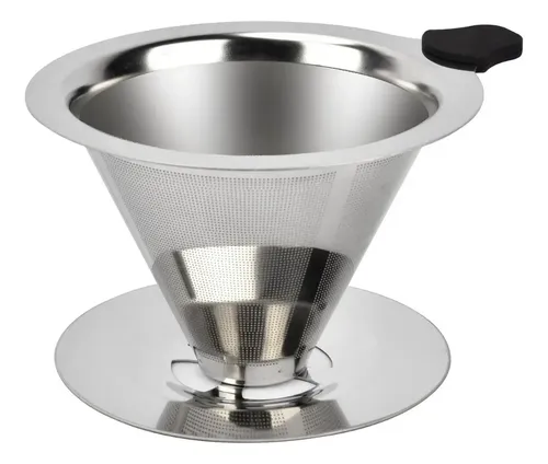 Filtro Café Coador Aço Inox 103 Reutilizável Permanente Nfe