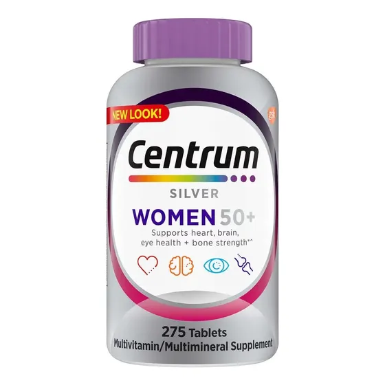 Suplemento Multivitamínico Feminino 50+ Centrum Silver 275 C