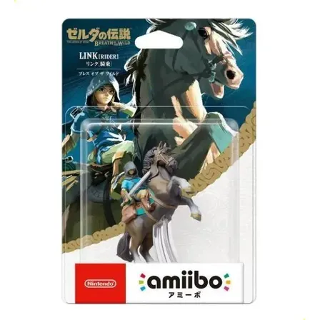 Nintendo Switch Amiibo Figure-legend Of Zelda Link Rider Ki