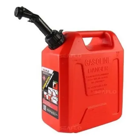 Tanque 20 Litros Galão Combustível Seaflo Vermelho