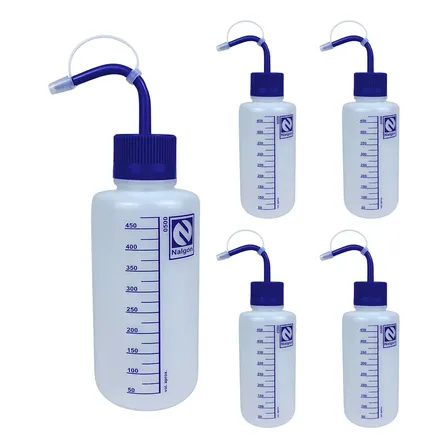 5 Pissetas Graduada De Polietileno - 500ml
