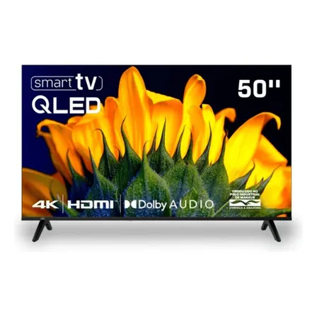 Televisão Smart Tv Hq 50 Qled, 4k Uhd, Led Bivolt