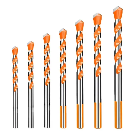 7pcs Broca 3-12mm Furadeira Fura Tudo Parede Ferro Madeira
