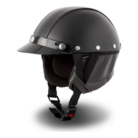Capacete Coquinho Couro