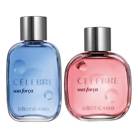 Fragrâncias Celebre Sua Força: Masculina + Feminina