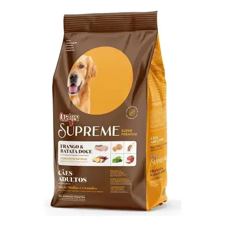 Quatree Supreme Cão Adulto Méd/gran Frango Batata Doce 15kg