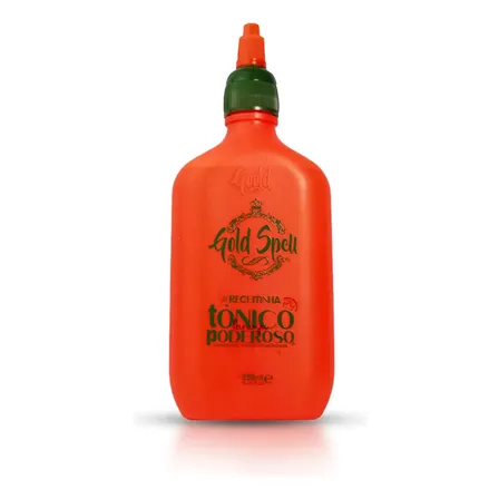 Gold Spell Cosméticos Tônico Poderoso Antiqueda Crescimento 250ml