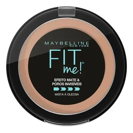 Pó compacto Fit Me Médio Rosado Maybelline NY