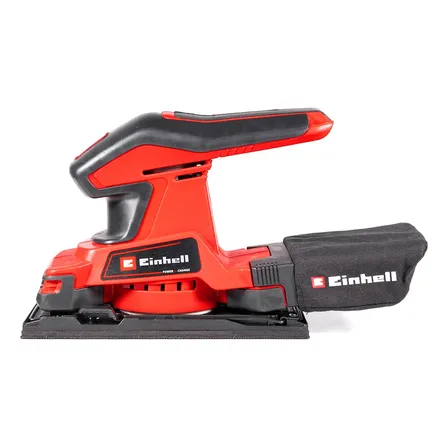Lixadeira Orbital Sem Fio Coletor Pó Einhell Sem Bateria 18v 2400opm Vermelho