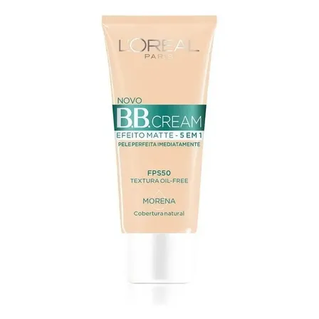 Base Efeito Matte 5 Em 1 Morena Fps50 30ml L'oréal Paris