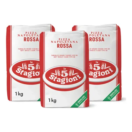 Farinha De Trigo 00 Italiana Le 5 Stagioni Napoletana 3 Un