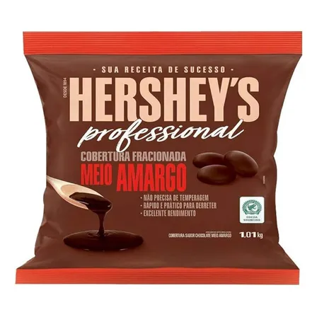 Cobertura Fracionada Sabor Meio Amargo (moeda) 1,01kg