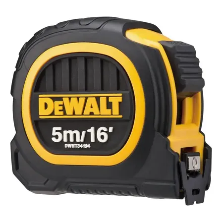 Trena Emborrachada de Bolso Dewalt Modelo DWHT34194L com Gancho Magnético 5M