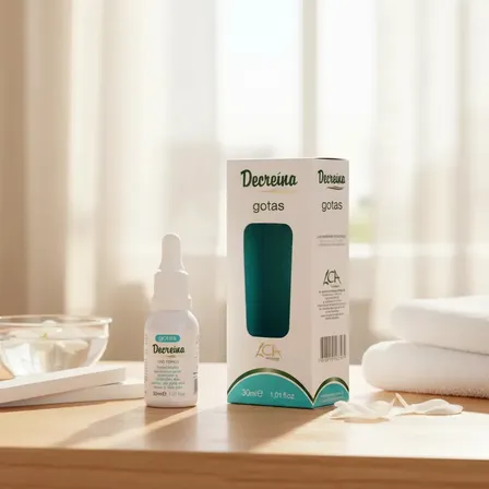 Decreína Gotas 45ml Cuidado Intensivo Das Unhas