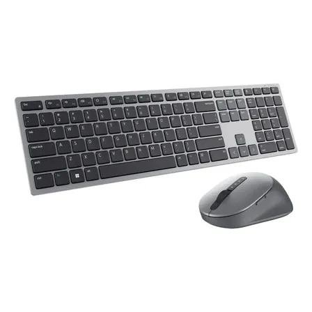 Teclado E Mouse Bluetooth Multi-dispositivos Dell Km7321w Cor do teclado Preto - ABNT2