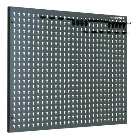 Painel Caver Ferramentas Aço 375 575mm Ganchos 90413 Presto