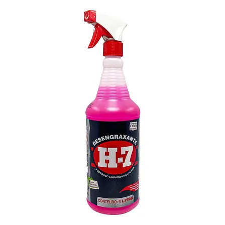 Desengraxante H7 1 Litros Limpeza Pesada H7