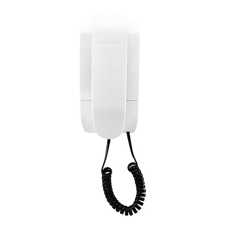 Extensão De Áudio Intelbras 1010 Ea Para Vídeo Porteiro Cor Branco