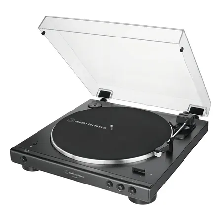 Toca discos Vinil Audio-technica At-lp60xbt Cor Preto