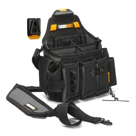 Bolsa Para Ferramentas Toughbuilt Cliptech 25 Bolsos Com Alç Cor Preta