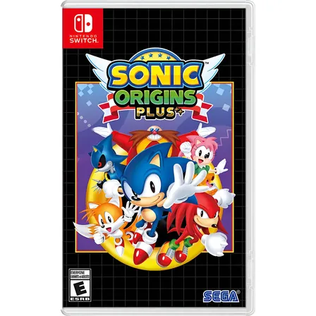 Jogo Midia Fisica Sonic Origins Nintendo Switch