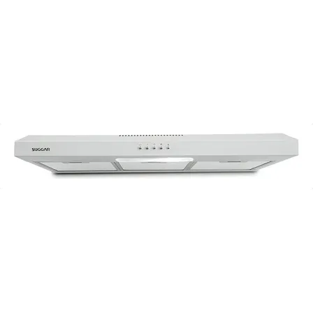 Depurador De Ar Suggar Slim Branco De Parede 80cm X 8.5cm X 48cm Branco Dps181br 127v
