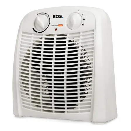 Aquecedor Elétrico 3 Em 1 Eos Comfort Heat 1500w Cor Branco