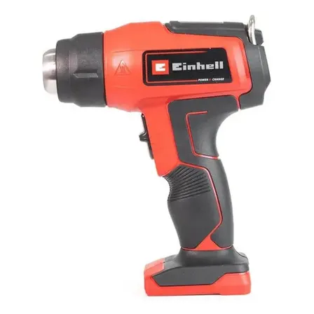 Soprador Térmico Einhell Te-ha 18 Li Sem Bateria 18v Profissional Longa Duração 550º Vermelho