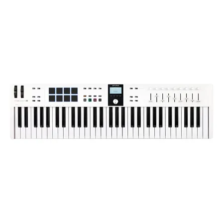 Controlador Midi Arturia Keylab Essential 61 Mk3 White