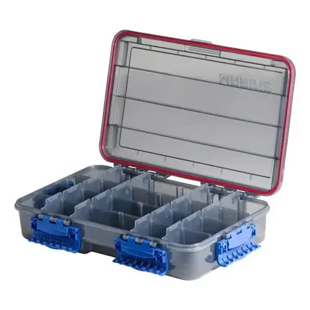 Estojo Pesca Marine Sports Tackle Box Water Resistant Mwr358 Cor Cinza-escuro