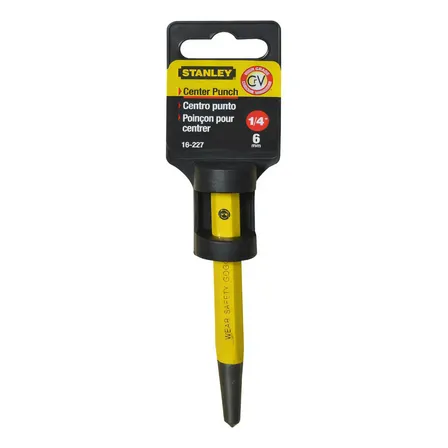 Punção De Centro 1/4x4 Pol 6x102mm 16-227 Stanley