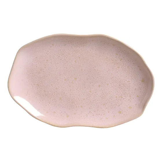 JOGO C/ 4 TRAVESSAS OVAL RASA MÉDIA BIO LITCHI 30x20CM PORTO BRASIL