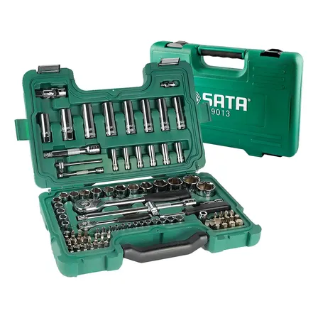 Jogo De Soquete Crique 1/2 E 1/4 86 Pçs St09013sj Sata