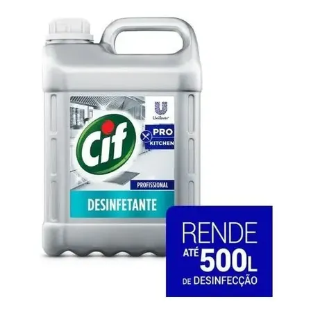 Cif Desinfetante Sem Fragrância 5l